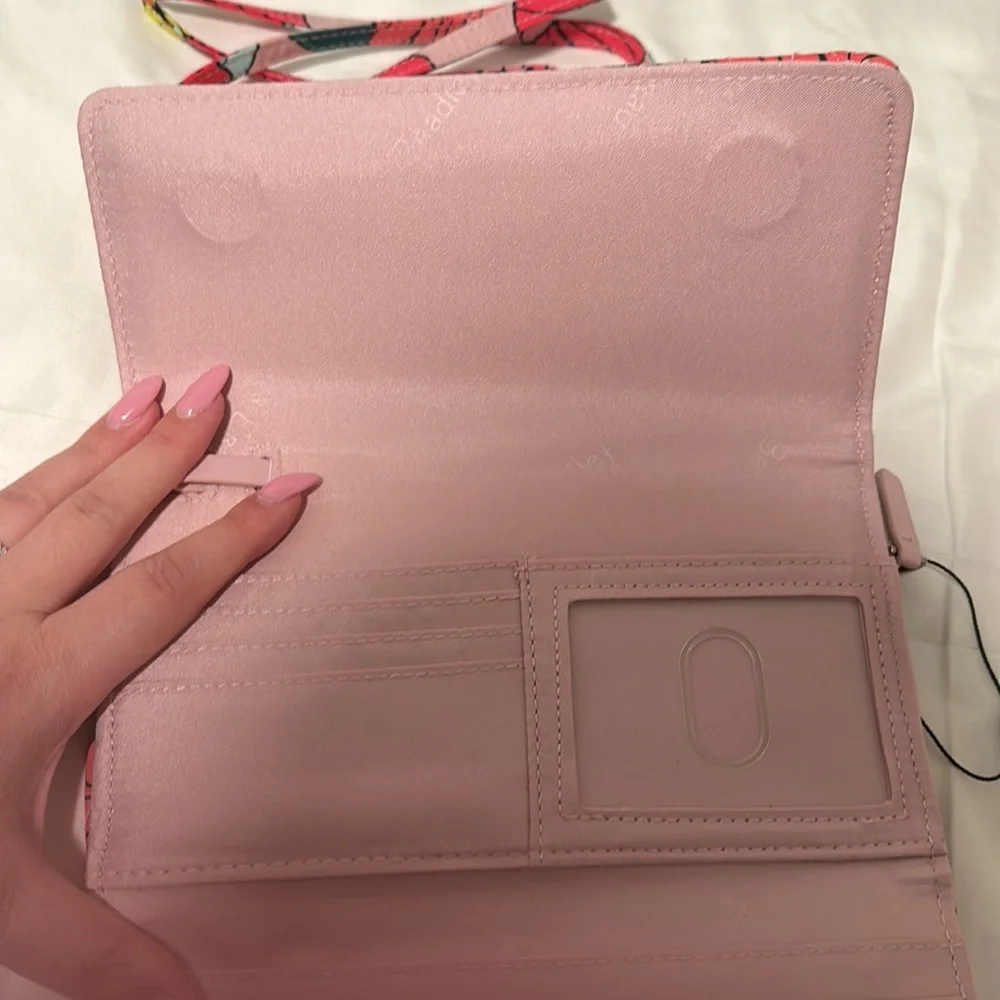 🆕 Vera Bradley Wallet with detachable crossbody strap - Picture 4 of 6